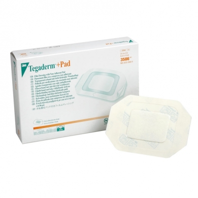 TEGADERM + PAD
sterile transparent polyurethane medication