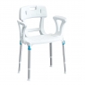 Sedia doccia con braccioli amovibili - linea LUX Sedia doccia con braccioli amovibili - linea LUX