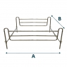 Universal adjustable bed rail