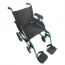 E-LIGHT 2T transit standard wheelchair in aluminum