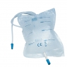 2 liters bed sterile urine bag, with bottom outlet and anti-reflux valve (tube: 130 cm)