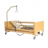 Electric bed with variable height