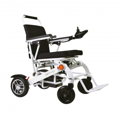 FOLD-UP - Manually operated foldable electric wheelchair