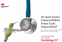 Ausculta il rumore del silenzio - Stetoscopio 3M ™ Littmann® Cardiology IV ™ 