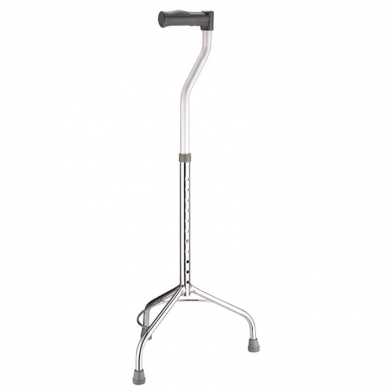 Tripod cane with ergonomic handle