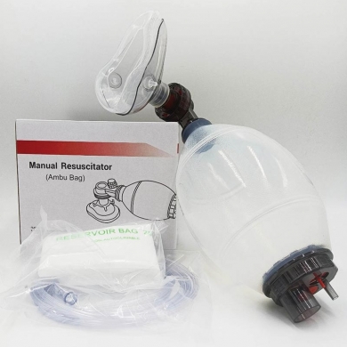 Kit pallone in silicone con maschera Kit pallone in silicone con maschera