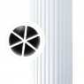 Lined grab bars Lined grab bars