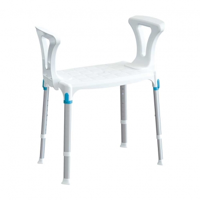 Sgabello doccia con braccioli - linea LUX Sgabello doccia con braccioli - linea LUX