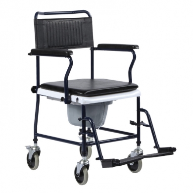 Commode chair with casters Commode chair with casters