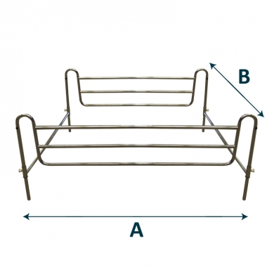 Universal adjustable bed rail