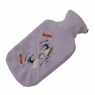 Rubber hot water bottle
with soft fabric cover Rubber hot water bottle
with soft fabric cover