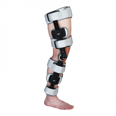 Post-surgery knee brace