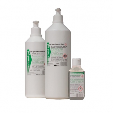 Gel igienizzante per mani, 70% alcool Gel igienizzante per mani, 70% alcool
