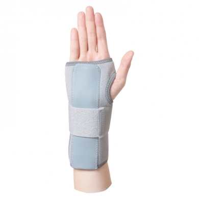 Universal left or right wrist palm splint