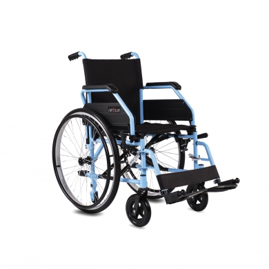 Rehalum - carrozzina standard in alluminio ad autospinta Rehalum - carrozzina standard in alluminio ad autospinta