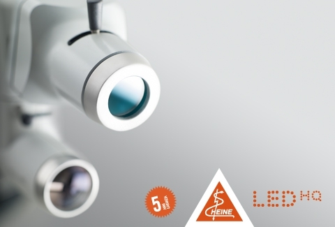 HEINE ML4 LED HEADLIGHT - con videocamera digitale DV1 HEINE ML4 LED HEADLIGHT - con videocamera digitale DV1