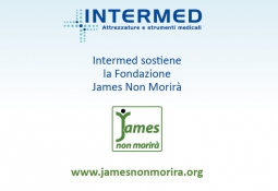 Intermed sostiene la Fondazione JAMES NON MORIRÀ - Buon Natale Intermed sostiene la Fondazione JAMES NON MORIRÀ - Buon Natale