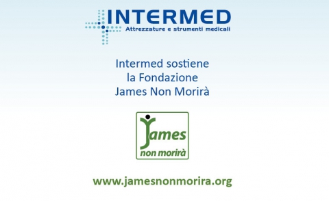 Intermed sostiene la Fondazione JAMES NON MORIRÀ - Buon Natale Intermed sostiene la Fondazione JAMES NON MORIRÀ - Buon Natale